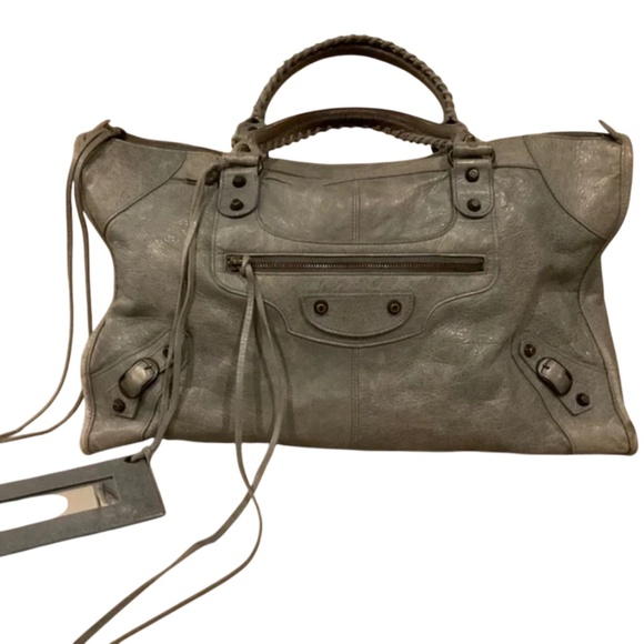 🖤 BALENCIAGA Agneau Motocross Classic Work Bag🖤 - Picture 1 of 16